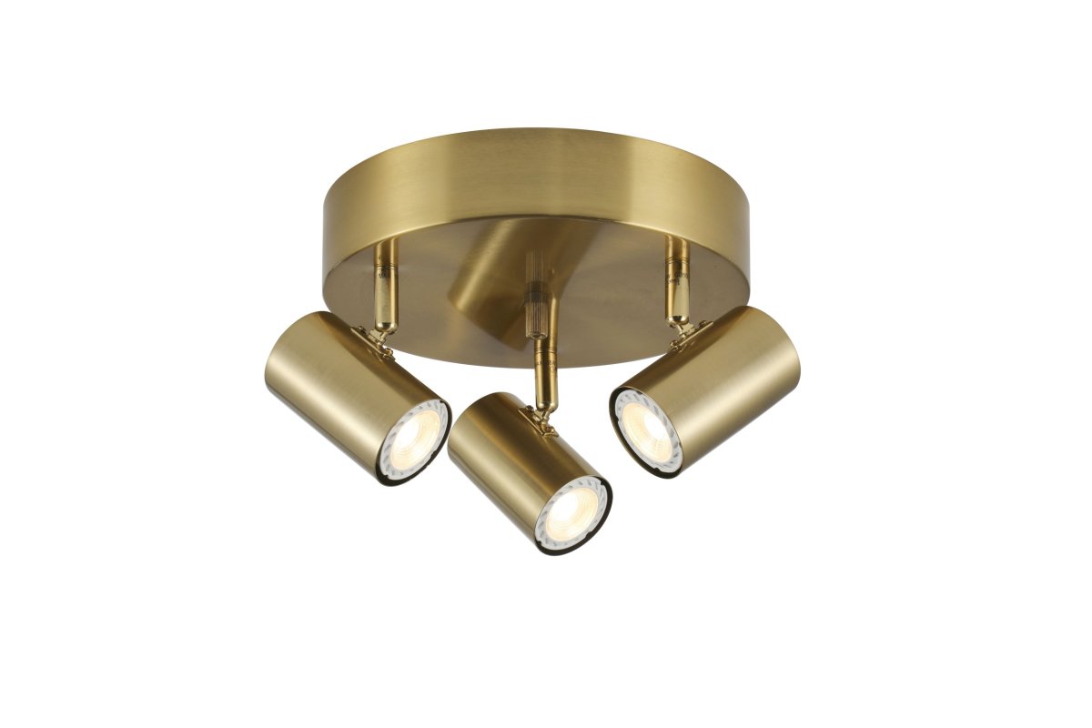  Omega 3 Laiton spot De Nordic Lighting - Installez-le dans le couloir, la cuisine ou la chambre.