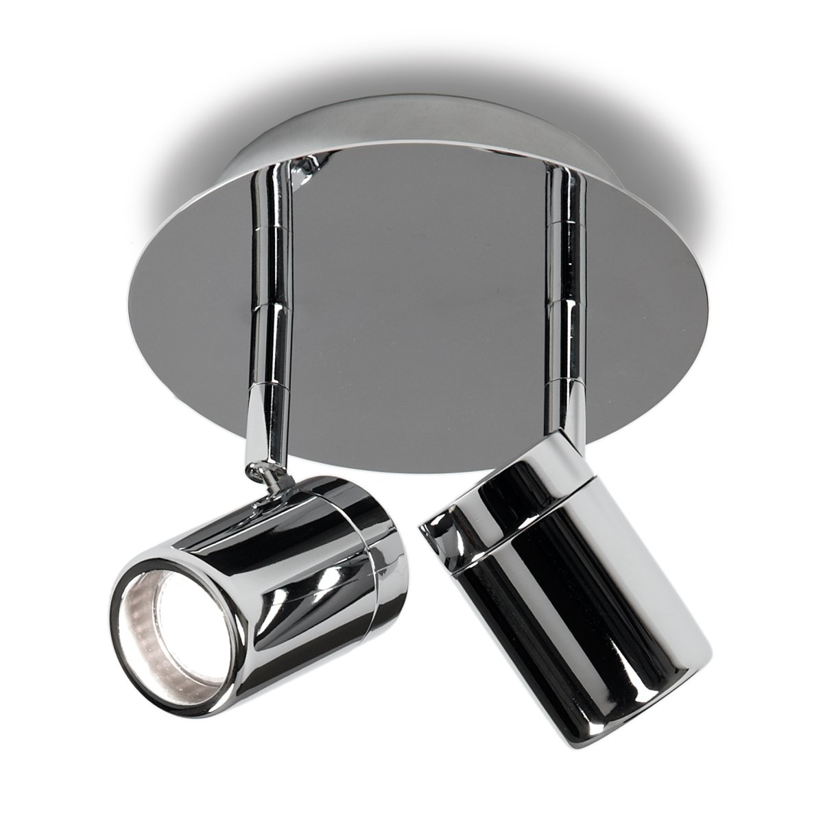 Möja Ø20 Chrome lampe de salle de bain De Armaturhantverk - Ce spot de salle de bain &eacute;l&eacute;gant au design chrom&eacute; est parfait pour donner &agrave; votre salle de bain un &eacute;clairage moderne et fonctionnel.