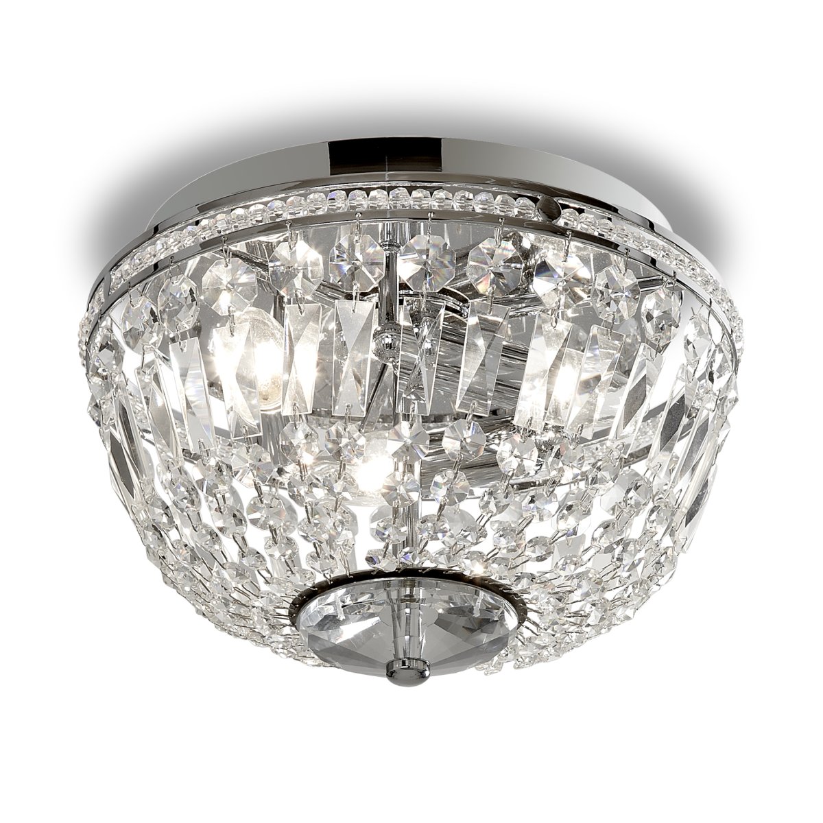 Adelsö Ø33 Chrome lampe de salle de bain De Armaturhantverk - Grâce à son indice de protection IP21, il convient à une utilisation dans des pièces humides et ajoute une touche élégante à votre salle de bain.