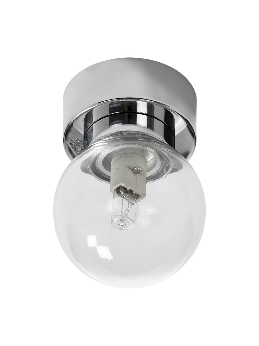 Sandhamn Ø7 Chrome lampe de salle de bain De Armaturhantverk - Le plafonnier de salle de bain Sandhamn est une solution d'&eacute;clairage &eacute;l&eacute;gante et fonctionnelle qui ajoute une touche luxueuse &agrave; votre salle de bain.