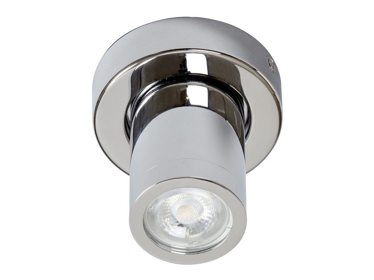 Torsö Ø10 Chrome lampe de salle de bain De Armaturhantverk - Ce spot de salle de bain élégant au design chromé est parfait pour donner à votre salle de bain un éclairage moderne et fonctionnel.