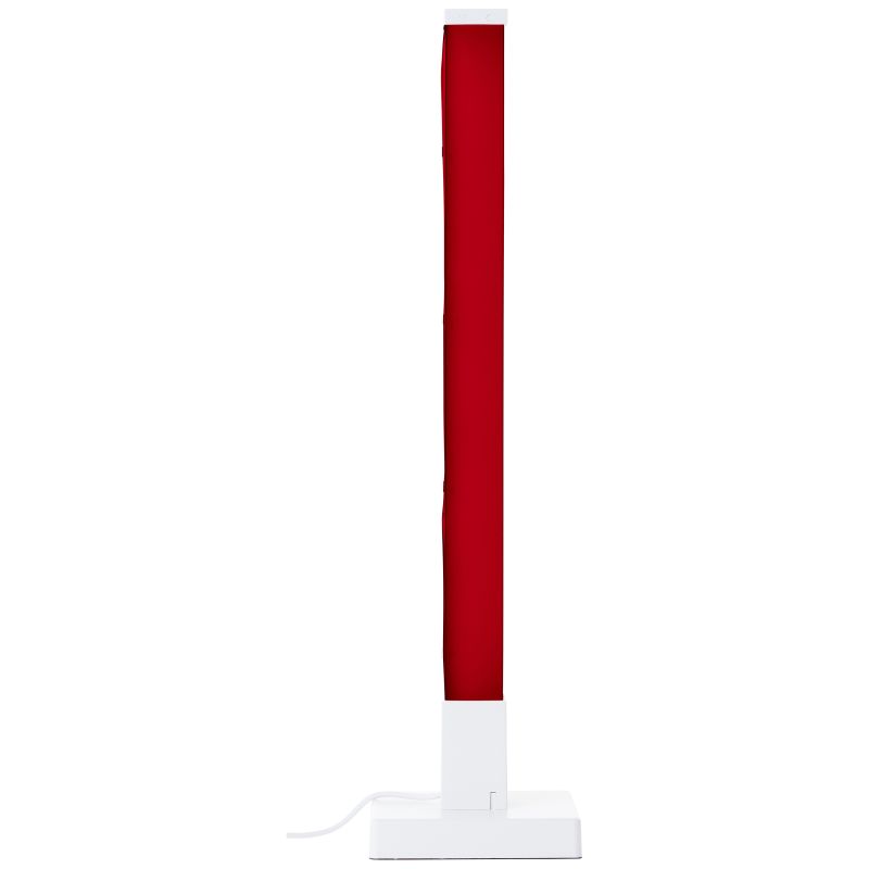 Neele 50cm Blanc lampe de table De Brilliant - Grâce à ses LED RVB, vous disposez d'un large choix de couleurs et d'effets lumineux, vous permettant d'adapter facilement la lumière à votre humeur et à l'occasion.