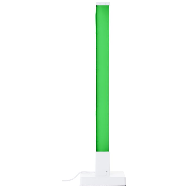 Neele 50cm Blanc lampe de table De Brilliant - Grâce à ses LED RVB, vous disposez d'un large choix de couleurs et d'effets lumineux, vous permettant d'adapter facilement la lumière à votre humeur et à l'occasion.