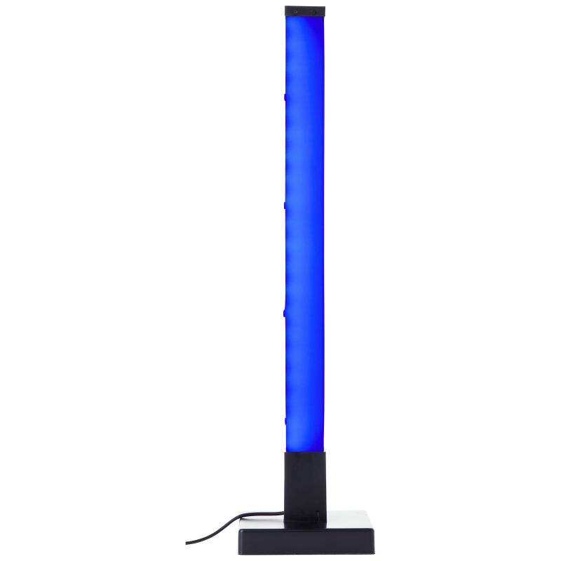 Neele 50cm Noir lampe de table De Brilliant - Gr&acirc;ce &agrave; ses LED RVB, vous disposez d'un large choix de couleurs et d'effets lumineux, vous permettant d'adapter facilement la lumi&egrave;re &agrave; votre humeur et &agrave; l'occasion.