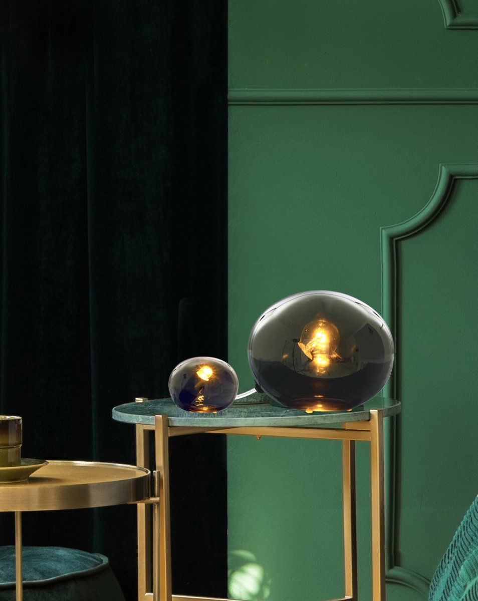 Globus 18cm Couleur fumée lampe de table De Aneta Lighting - 