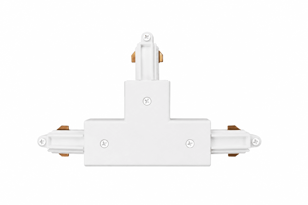 Connecteur En T Blanc De Nordic Lighting - Raccord en T pour le syst&egrave;me de rails Forma de Nordic Lighting.
