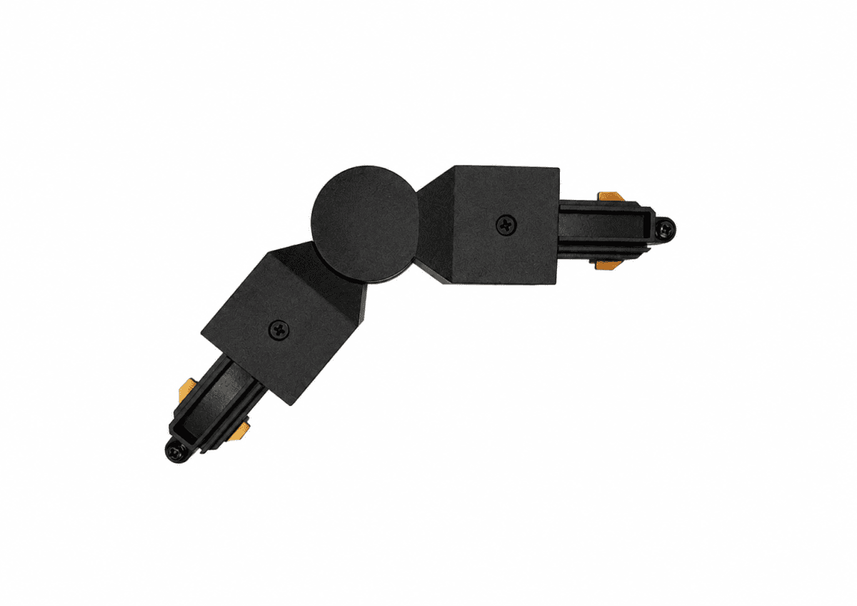 Forma Flex Connecteur Noir De Nordic Lighting - Connecteur flexible pour le syst&egrave;me de rails Nordic Lighting Forma.