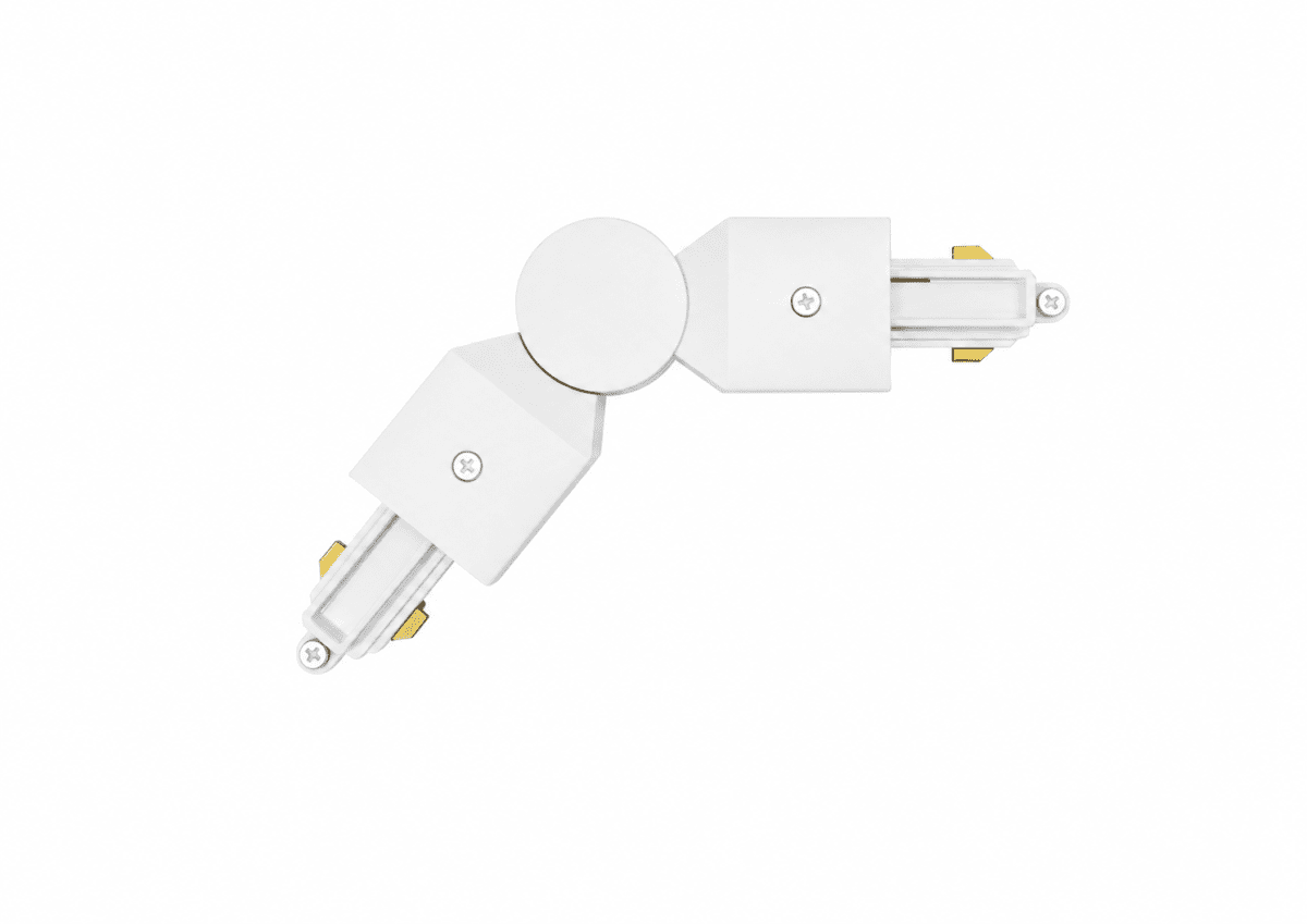 Forma Flex Connecteur Blanc De Nordic Lighting - Connecteur flexible pour le syst&egrave;me de rails Nordic Lighting Forma.