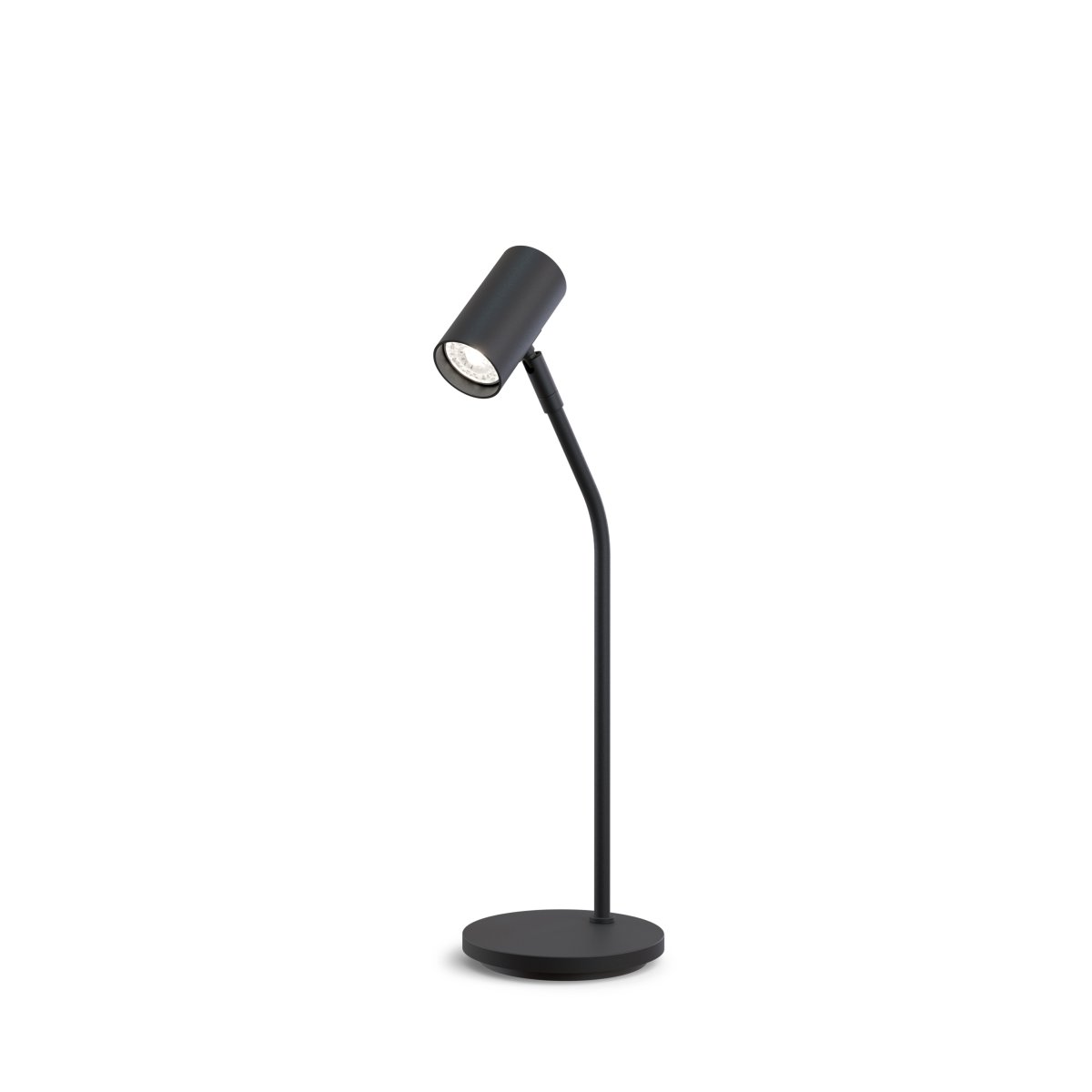 Tyson 54cm Noir lampe de bureau De Belid - La lampe de table Tyson a un design simple et élégant en métal texturé noir et dispose d'un abat-jour réglable qui vous permet de diriger la lumière exactement là où elle est nécessaire pour lire ou travailler.