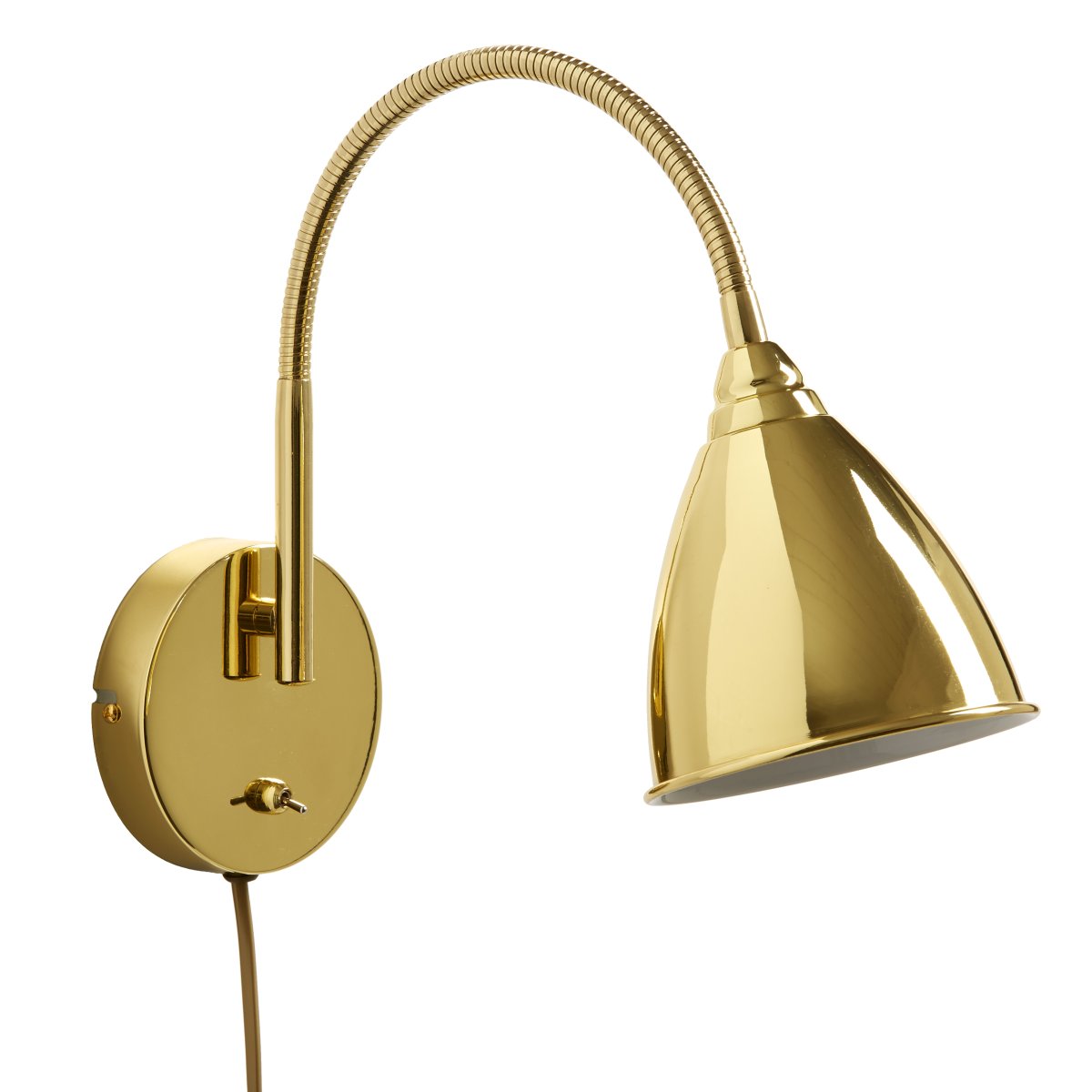 Smögen Laiton lampe de lecture De Armaturhantverk - La lampe est dotée d'un interrupteur d'alimentation pratique sur la base, ce qui en fait un ajout à la fois fonctionnel et décoratif à votre maison.