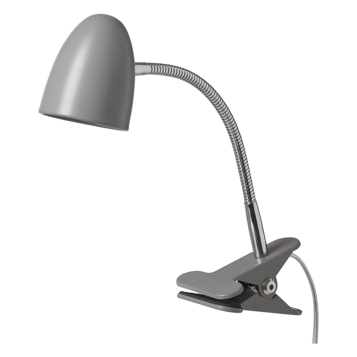 Koster Gris lampe à pince De Armaturhantverk - La pince flexible permet de fixer la lampe sur diff&eacute;rentes surfaces, la rendant id&eacute;ale pour la t&ecirc;te de lit, le bureau ou la biblioth&egrave;que.