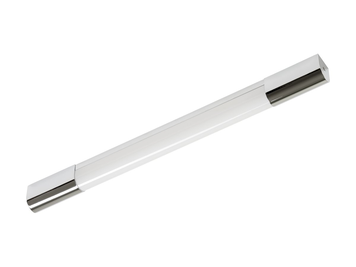 Ramsö Chrome lampe de salle de bain De Armaturhantverk - Cette lampe de salle de bain &eacute;l&eacute;gante et moderne fournit une lumi&egrave;re puissante et uniforme, parfaite pour l'&eacute;clairage du miroir.