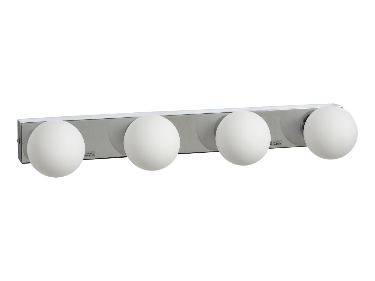 Sandhamn 50cm Chrome lampe de salle de bain De Armaturhantverk - L'applique murale de salle de bain Sandhamn est une solution d'éclairage élégante et fonctionnelle qui ajoute une touche luxueuse à votre salle de bain.
