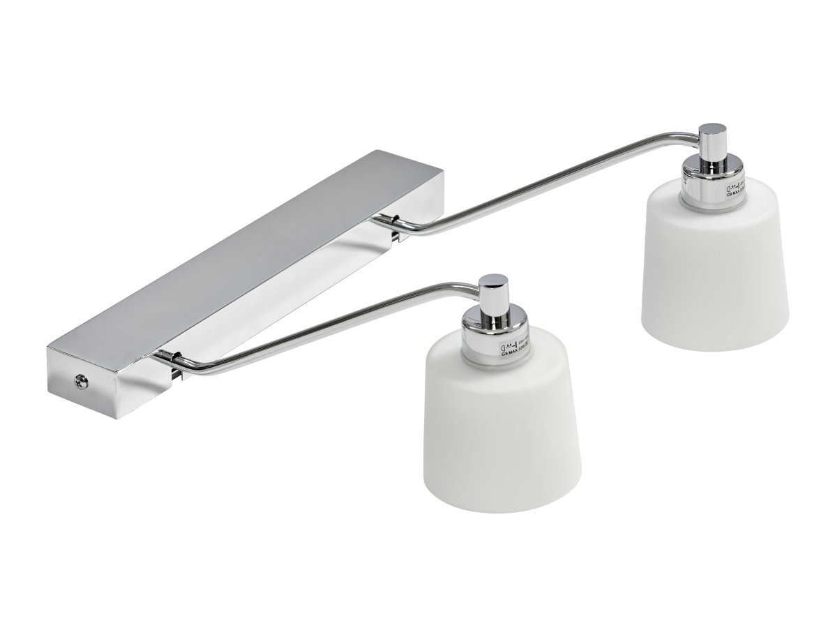 Tärnö 30cm Chrome lampe de salle de bain De Armaturhantverk - Avec son indice de protection IP44, il est sûr pour les environnements de salle de bain et facile à installer.