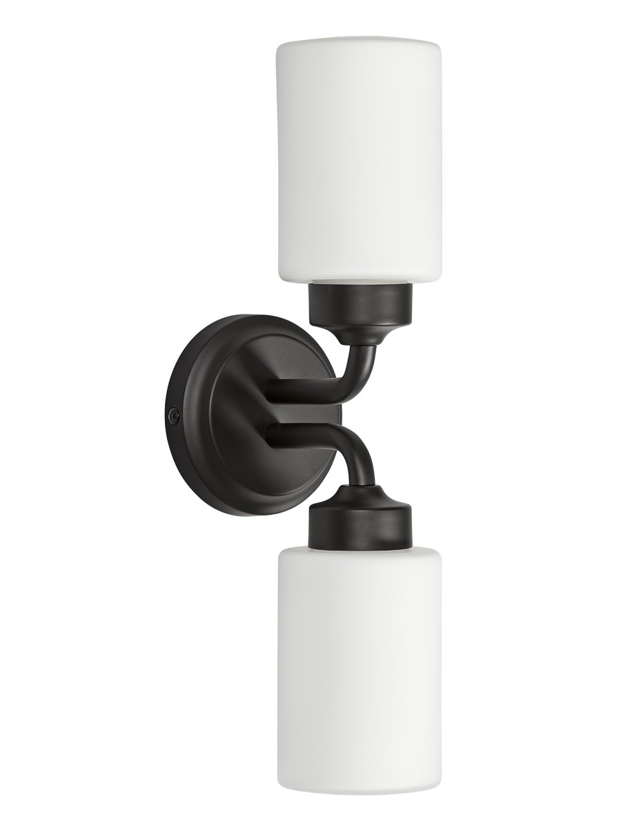  Boda 36cm Noir lampe de salle de bain De Armaturhantverk - La lampe a un indice de protection IP44 et est donc sûre et fiable pour une utilisation dans des pièces humides.