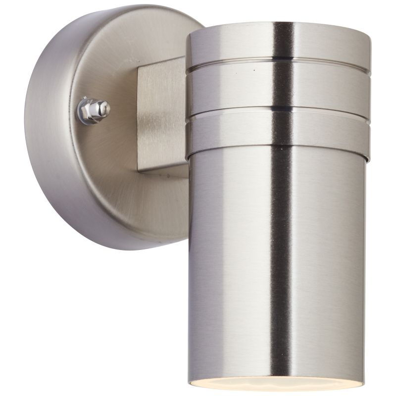 Hanni Acier lampe d’extérieur De Brilliant - Le luminaire d'extérieur Hanni est conçu pour un éclairage décoratif et transforme une façade sobre en un impressionnant jeu d'ombres et de lumières.