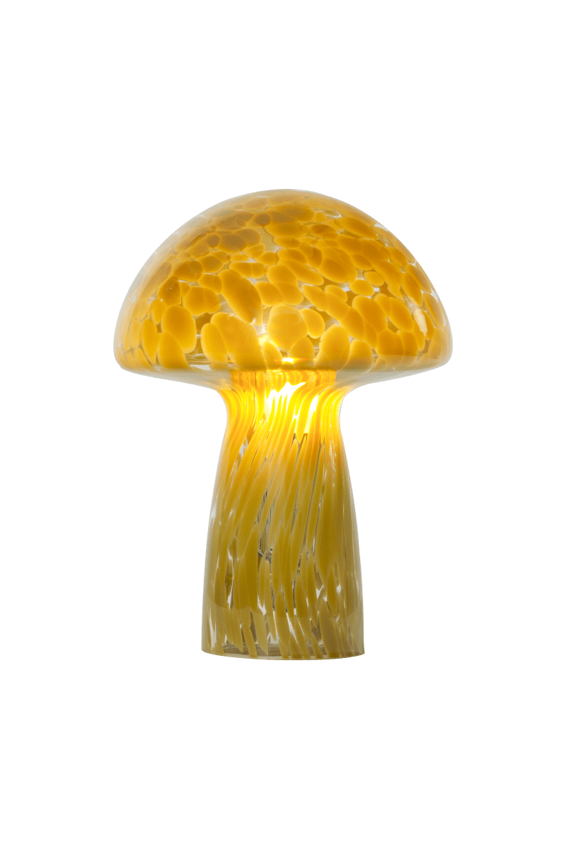 Mushi 22cm Beige lampe de table De Aneta Lighting - La lampe champignon tendance Mushi diffuse une lumi&egrave;re douce et contribue &agrave; une atmosph&egrave;re chaleureuse et confortable dans votre int&eacute;rieur.