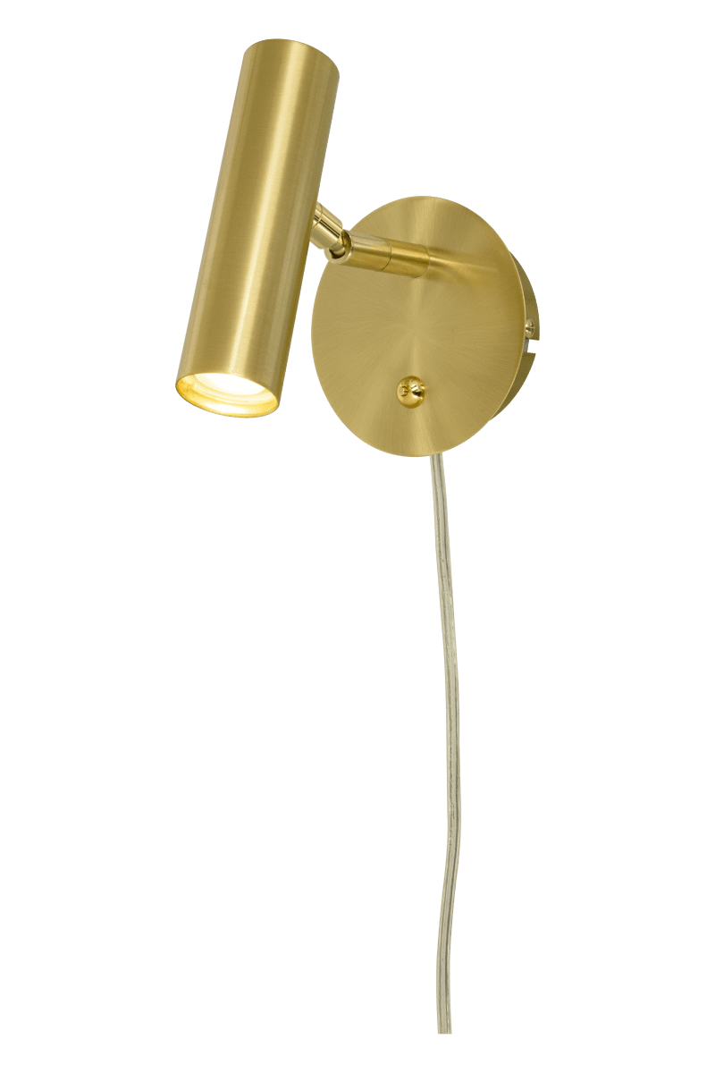 Artic Laiton mat lampe de lecture De Aneta Lighting - Spot orientable avec source lumineuse LED qui fournit une agr&eacute;able lumi&egrave;re blanche chaude.