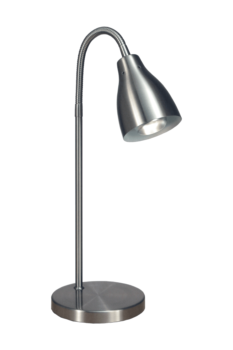 Sarek 45cm Acier lampe de bureau De Aneta Lighting - Sarek est une lampe de bureau classique au design intemporel en acier.