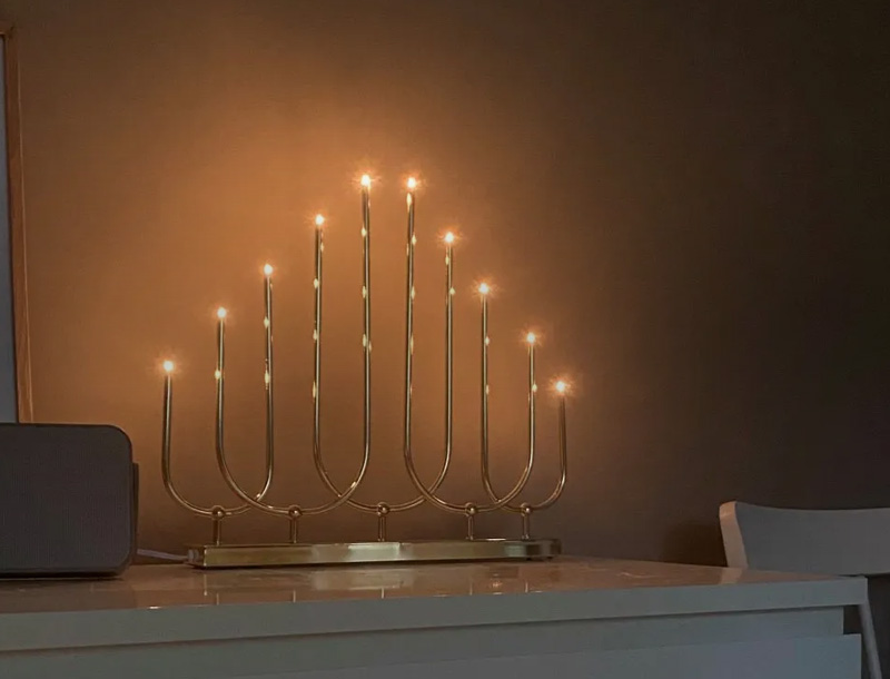 Éclairage de Noël